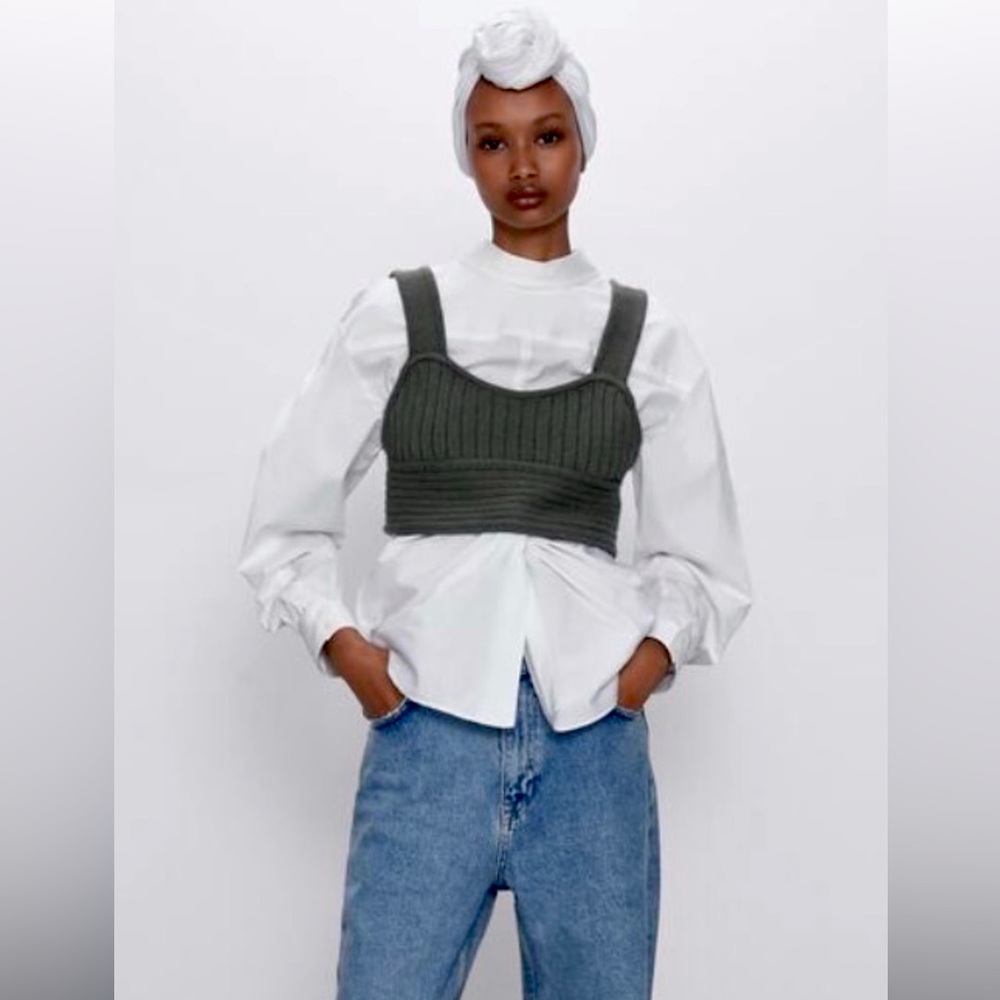 Zara Knit Crop Top